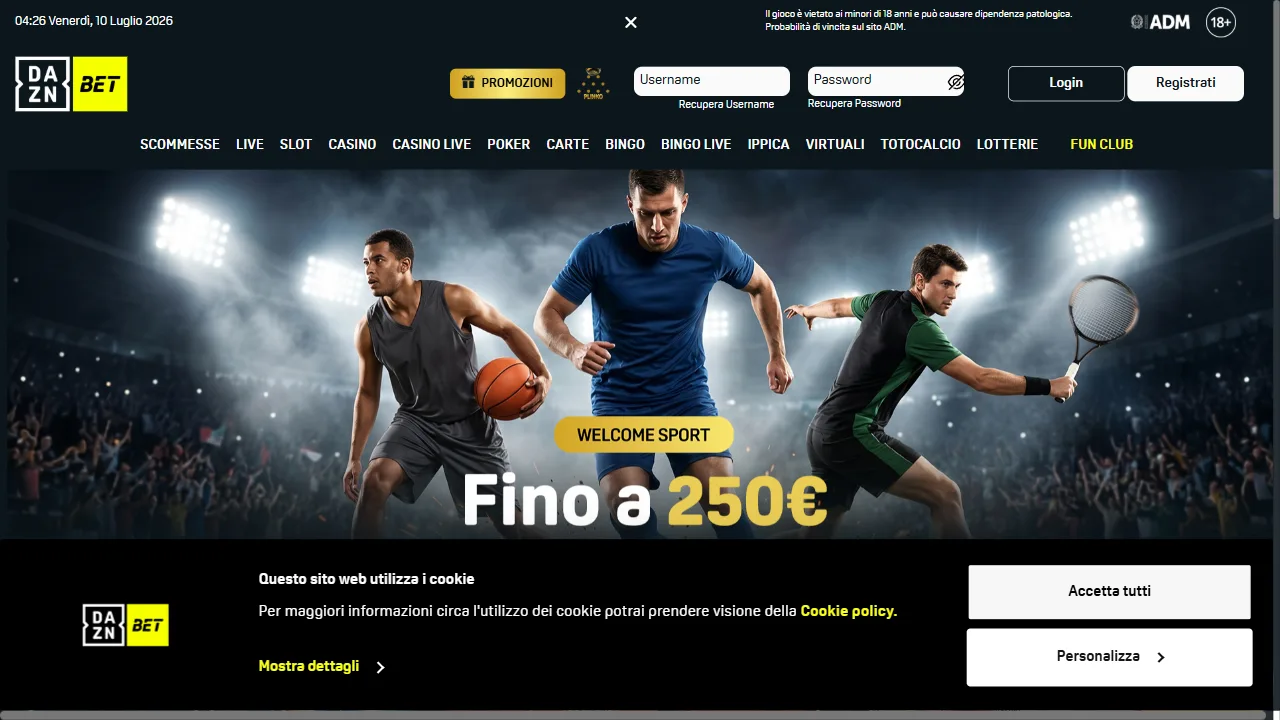 Captura 1 de DAZN Bet