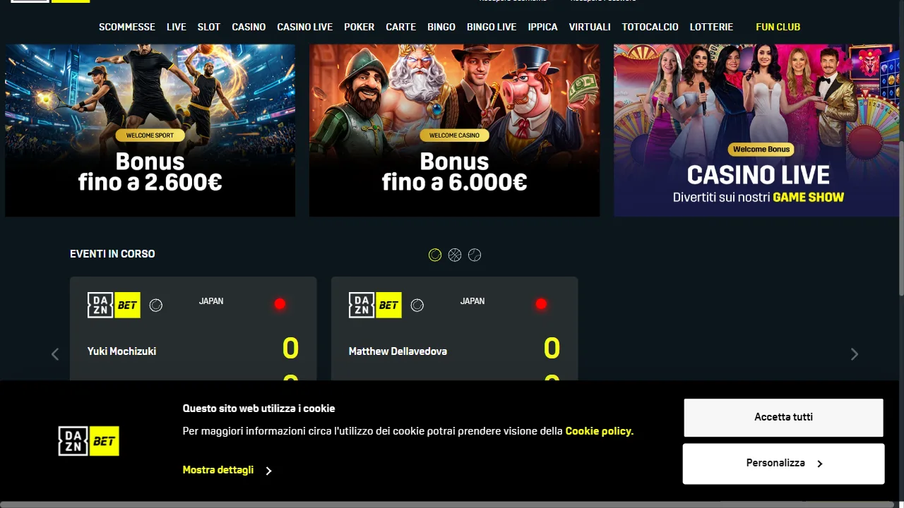 Captura 2 de DAZN Bet
