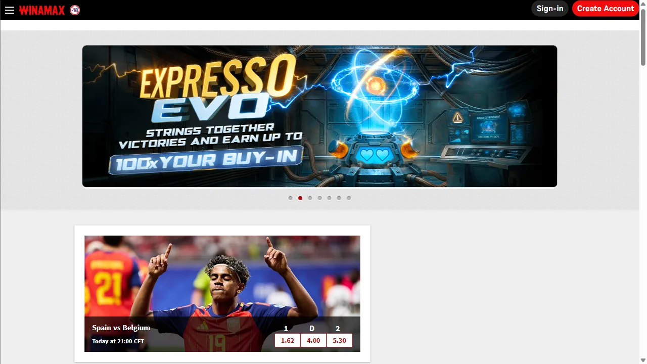 Captura 1 de Winamax